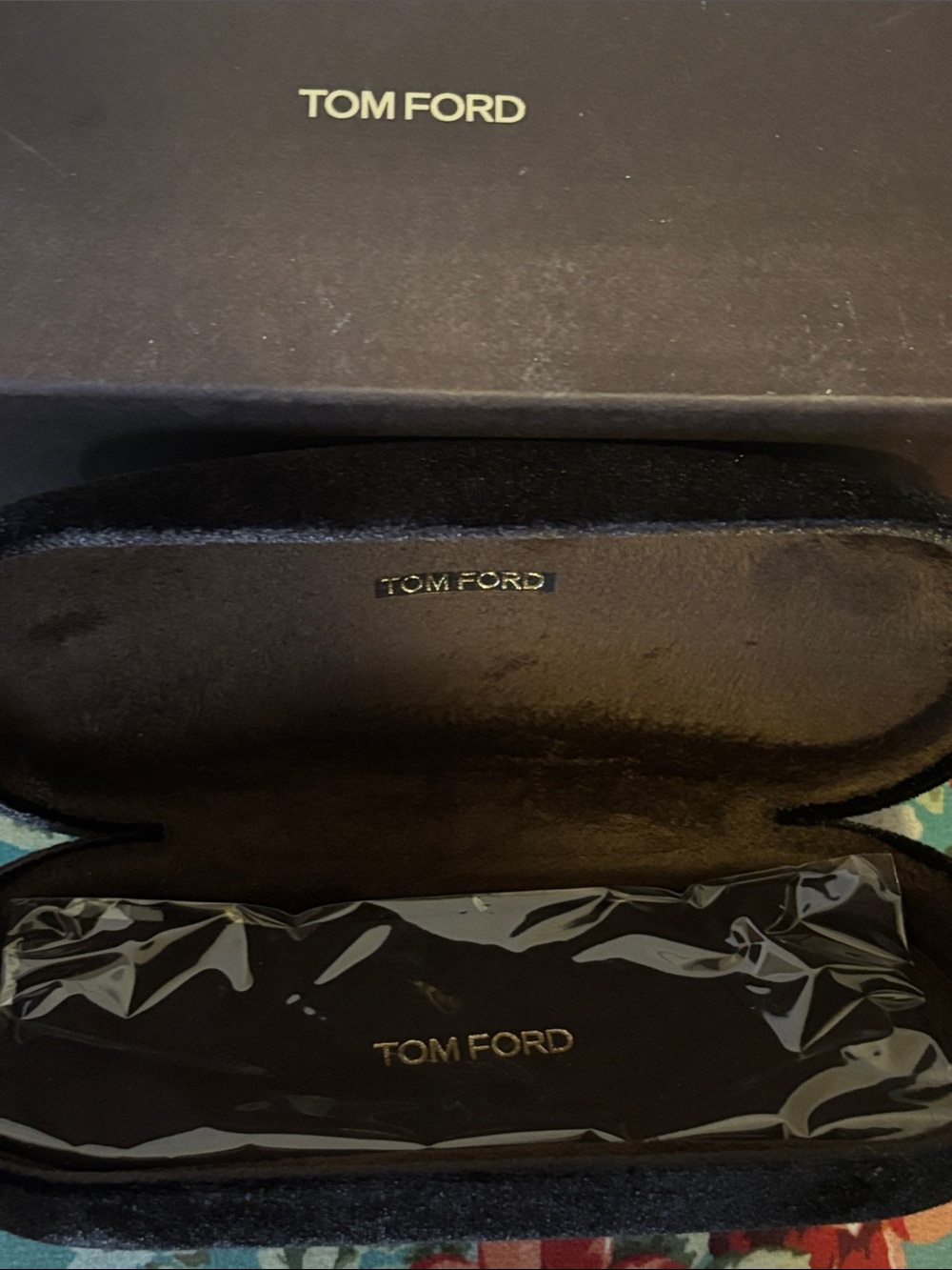 Tom Ford Women’s Cat Eye Glasses TF-5636-B Brown Frames 52-16-140 - Picture 11 of 17